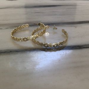 COPY - Kendra Scott gold hoop earrings